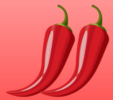 Heat Level: two chilis